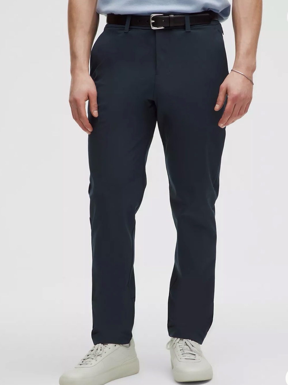 lululemon Men's Pants Size 40 x 30 Black ABC Classic Fit 5 pocket Trousers